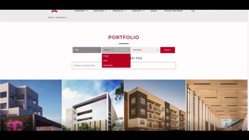 Anderson Construction: Website Redesign & Development
